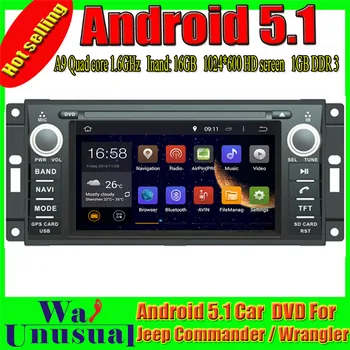 WANUSUAL 800*480 6.2 Inch Octa Core 32G 4G RAM Android 6.0 Car Multimedia Player for Jeep Commander for Wrangler GPS Navigation
WANUSUAL 800*480 6.2 Inch Octa Core 32G 4G RAM Android 6.0 Car Multimedia Player for Jeep Commander for Wrangler GPS Navigation
