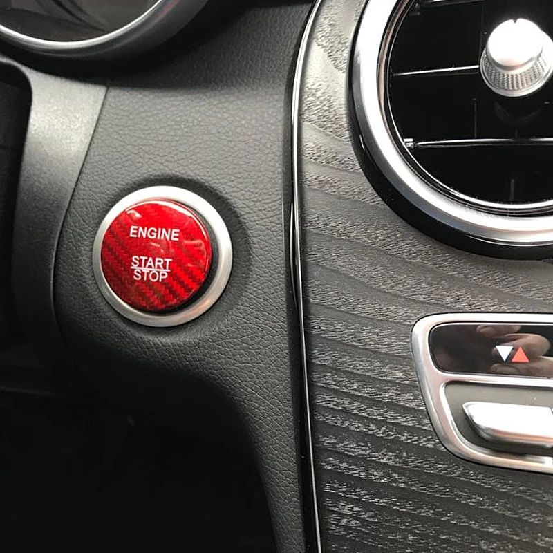 Car Styling For Mercedes Benz A B C GLC GLA CLA ML GL Class W176 W246 W205 X253 X156 C117 Engine Start Button Carbon Fiber Cover
Car Styling For Mercedes Benz A B C GLC GLA CLA ML GL Class W176 W246 W205 X253 X156 C117 Engine Start Button Carbon Fiber Cover