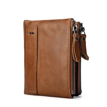 2018 Vintage Genuine Cow Leather Men Wallet Fashion Coin Pocket Zipper&Hasp Organizer Wallects High Quality Male Card ID Holder
2018 Vintage Genuine Cow Leather Men Wallet Fashion Coin Pocket Zipper&Hasp Organizer Wallects High Quality Male Card ID Holder