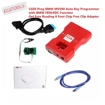 Original CGDI Prog BMW MSV80 Auto Key Programmer with BMW FEM/EDC Function Get Free Reading 8 Foot Chip Free Clip Adapter
Original CGDI Prog BMW MSV80 Auto Key Programmer with BMW FEM/EDC Function Get Free Reading 8 Foot Chip Free Clip Adapter