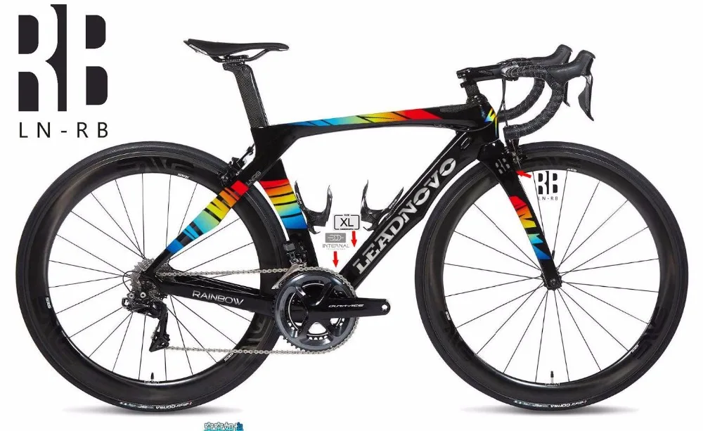Newly rainbow 3k carbon road bike frame Di2&Mechanical THE ONE racing bicycle frameset headset accept customized painted
Newly rainbow 3k carbon road bike frame Di2&Mechanical THE ONE racing bicycle frameset headset accept customized painted