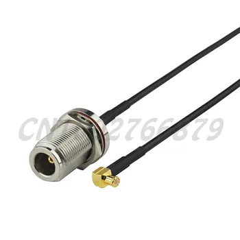 15cm RF MCX Plug male Right Angle to N Jack female bulkhead O-ring Straight Pigtail Jumper Cable RG174
15cm RF MCX Plug male Right Angle to N Jack female bulkhead O-ring Straight Pigtail Jumper Cable RG174