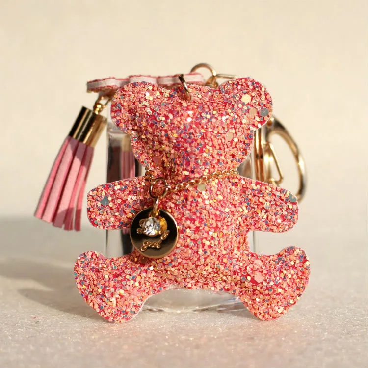 Cute Crystal Dog Teddy Bear Car Key Keychains Puppy Key Chain Car Key Ring Women Girls School Bag Charm Backpack Pendant
Cute Crystal Dog Teddy Bear Car Key Keychains Puppy Key Chain Car Key Ring Women Girls School Bag Charm Backpack Pendant