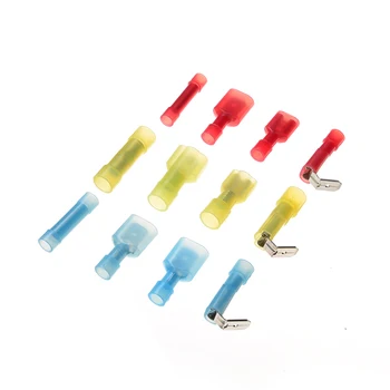 240PCS Electrical Wire Crimp Piggy Back Terminals Assorted Set Insulated Cable Butt Terminal Heat Shrink Spade Wire Connectors
240PCS Electrical Wire Crimp Piggy Back Terminals Assorted Set Insulated Cable Butt Terminal Heat Shrink Spade Wire Connectors