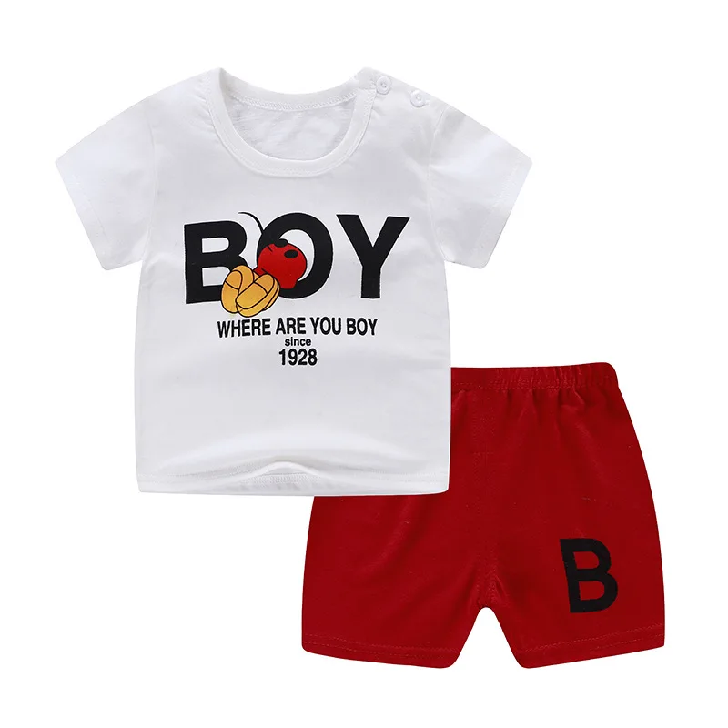 Brand Designer 2019 Summer New Baby Boy Clothing Sets Kids Toddler Girl Sport Clothes Casual Children T-Shirts Pants Suits
Brand Designer 2019 Summer New Baby Boy Clothing Sets Kids Toddler Girl Sport Clothes Casual Children T-Shirts Pants Suits