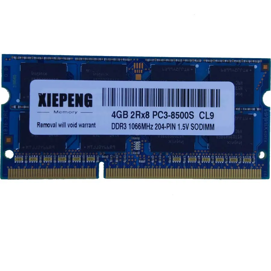 Фото Laptop Memory 8GB 2Rx8 PC3-10600S DDR3 8G 1333 MHz 4gb pc3 8500 ddr3 1066 RAM for IBM ThinkPad W701 W510 T400 Edge E420s Noteboo |