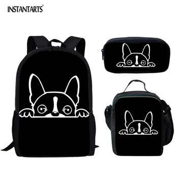 INSTANTARTS Boston Terrier Painting Casual Backpack Women Men Big Shoulder Bags Schoolbags for Teenagers Custom Print Rucksack
INSTANTARTS Boston Terrier Painting Casual Backpack Women Men Big Shoulder Bags Schoolbags for Teenagers Custom Print Rucksack