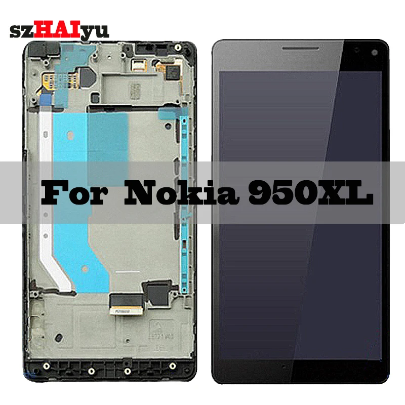 SZHAIYU 2560x1440 5.7'' LCD For Nokia Lumia 950XL LCD Display Touch Screen Digitizer Panel Replacement Parts Assembly Tools
SZHAIYU 2560x1440 5.7'' LCD For Nokia Lumia 950XL LCD Display Touch Screen Digitizer Panel Replacement Parts Assembly Tools
