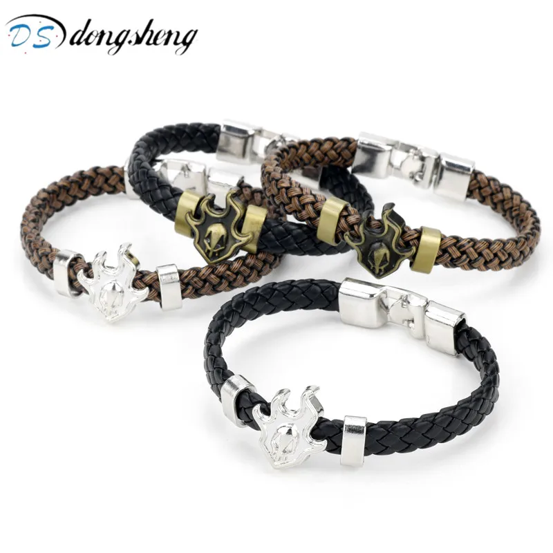 dongsheng Anime Jewelry Weave Bleach Bracelets Black Bronze Leather Bracelet Bangle for Women Men Cosplay Souvenir Rope Bracelet
dongsheng Anime Jewelry Weave Bleach Bracelets Black Bronze Leather Bracelet Bangle for Women Men Cosplay Souvenir Rope Bracelet