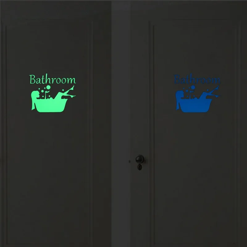 Glow in the Dark Bathroom Sticker Home Decor Vinyl Wall Art Mural Toilet Door Decorative Sticker Luminous Letter Decorate Decals
Glow in the Dark Bathroom Sticker Home Decor Vinyl Wall Art Mural Toilet Door Decorative Sticker Luminous Letter Decorate Decals