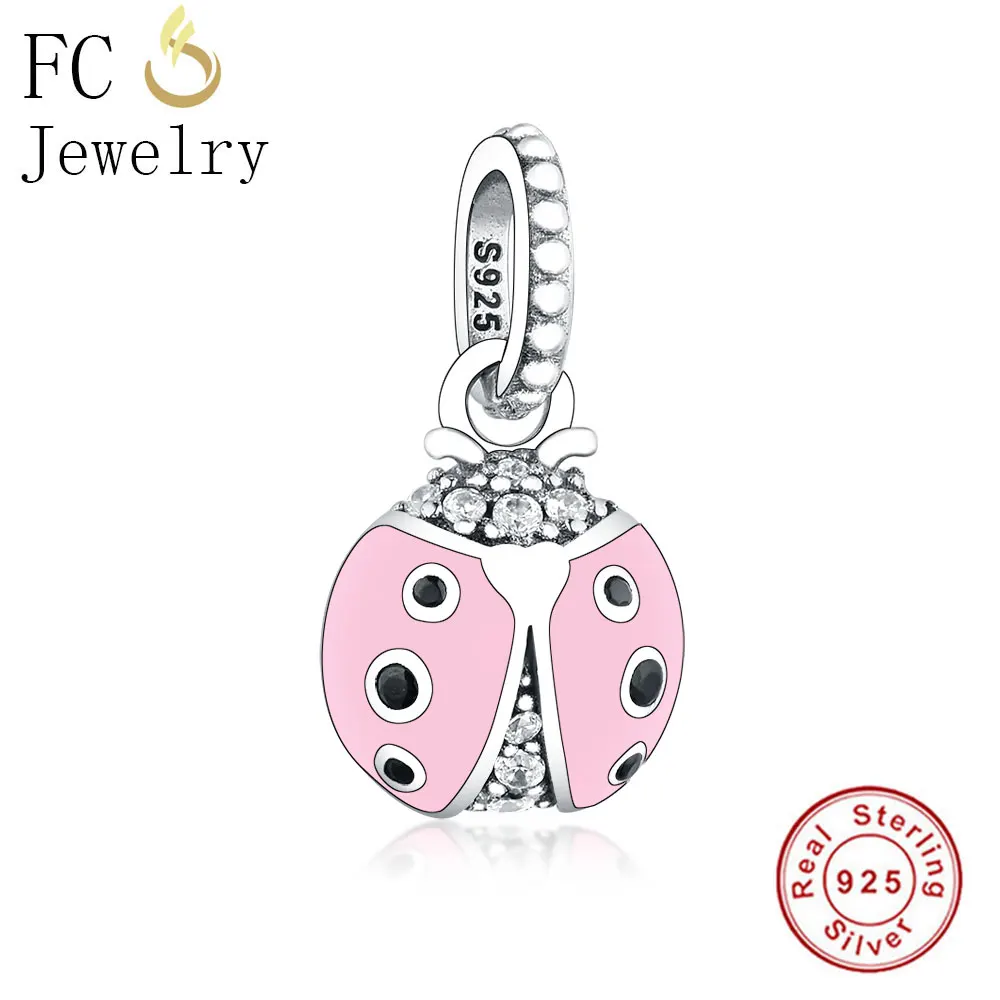 FC Jewelry Fit Original Pandora Charm Bracelet 925 Sterling Silver Ladybug LadyBird Black Zirconia Bead For Making Berloque 2019
FC Jewelry Fit Original Pandora Charm Bracelet 925 Sterling Silver Ladybug LadyBird Black Zirconia Bead For Making Berloque 2019