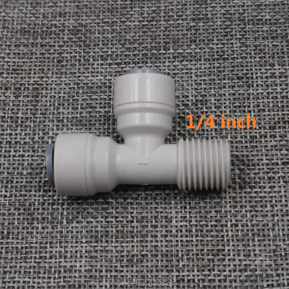 6pcs/lot 1/4" Male 1/4" Type T tube OD Hose Quick Connection Push Connect Water Connect Fitting Reverse Osmosis Aquarium System
6pcs/lot 1/4" Male 1/4" Type T tube OD Hose Quick Connection Push Connect Water Connect Fitting Reverse Osmosis Aquarium System