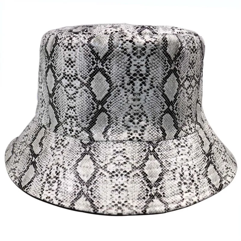 HUOBAO Vintage Snakeskin Print Both Sides Bucket Hat Fisherman Hat Black White Bucket Hat Fashion Panama Fishing Fisherman Hat
HUOBAO Vintage Snakeskin Print Both Sides Bucket Hat Fisherman Hat Black White Bucket Hat Fashion Panama Fishing Fisherman Hat