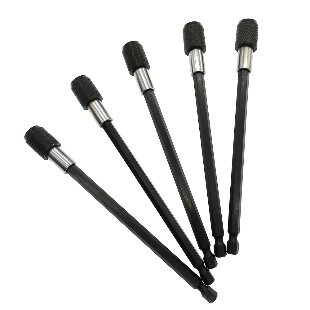 6" 150mm Quick Change Magnetic Bit Holder Extensions for Electric Drill, Drill Brush, Screwdriver
6" 150mm Quick Change Magnetic Bit Holder Extensions for Electric Drill, Drill Brush, Screwdriver
