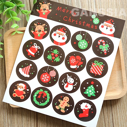 80pcs/lot Dia 3cm Cute sealing stickers Merry Christmas DIY paper gift sticker Packing label stationery Party supplies (ss-1509)
80pcs/lot Dia 3cm Cute sealing stickers Merry Christmas DIY paper gift sticker Packing label stationery Party supplies (ss-1509)