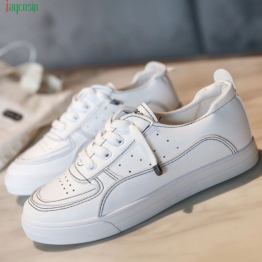 Jaycosin Women Casual Sports Flats New Fashion Ladies Lace-up Round Toe Shoes Korean Style Basic Sneakers Zapatillas Deportivas
Jaycosin Women Casual Sports Flats New Fashion Ladies Lace-up Round Toe Shoes Korean Style Basic Sneakers Zapatillas Deportivas