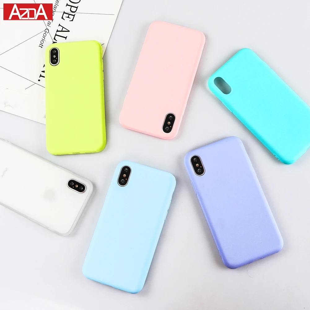 Phone Cases for iPhone 6s Case Silicone for iPhone X Xs Max XR 5 5S SE 7 8 Plus Capa Macarons Color for iPhone 6 Plus Soft Cover
Phone Cases for iPhone 6s Case Silicone for iPhone X Xs Max XR 5 5S SE 7 8 Plus Capa Macarons Color for iPhone 6 Plus Soft Cover