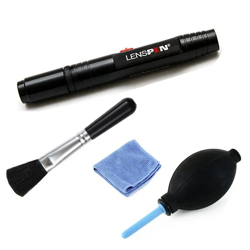 4in1 Dust Cleaner suit LENSPEN Camera Cleaning Lens Pen Brush Air Blower Wipes kit for for Canon Nikon Sony DSLR Lens & Filters
4in1 Dust Cleaner suit LENSPEN Camera Cleaning Lens Pen Brush Air Blower Wipes kit for for Canon Nikon Sony DSLR Lens & Filters