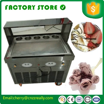 Shipping by sea CFR wholesale price fry ice cream roll single square pan roller machine with foot defrost five hoppers
Shipping by sea CFR wholesale price fry ice cream roll single square pan roller machine with foot defrost five hoppers