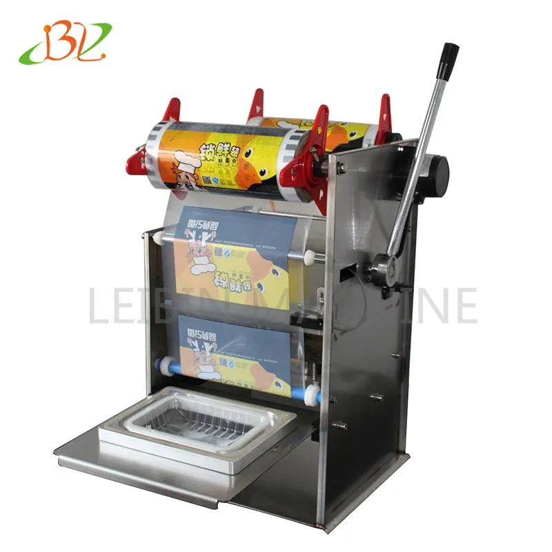 Semi-automatic lunch box sealing machine Trays, cup sealing machine Tea sealing machine
Semi-automatic lunch box sealing machine Trays, cup sealing machine Tea sealing machine