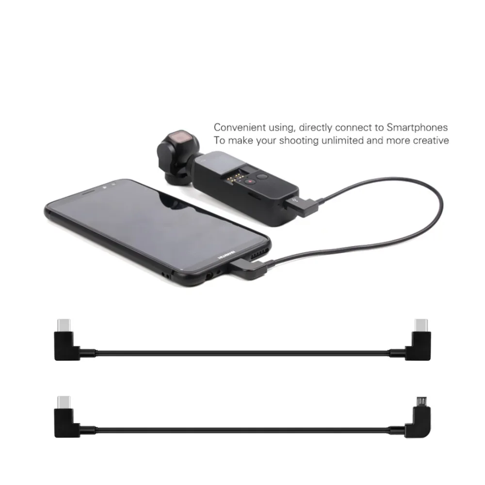 New arrival Optional TYPE-C/Android/for Smartphones Cable Data Conversion Line connecting line for DJI OSMO POCKET Gimbal Camera
New arrival Optional TYPE-C/Android/for Smartphones Cable Data Conversion Line connecting line for DJI OSMO POCKET Gimbal Camera