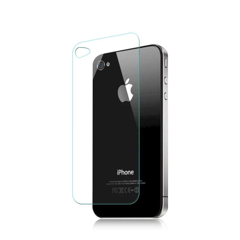 Ultra thin Premium Back Cover Tempered Glass Film on Screen Protector Pelicula For Apple iphone4 4S iphon 4/4S i Phone de vidro
Ultra thin Premium Back Cover Tempered Glass Film on Screen Protector Pelicula For Apple iphone4 4S iphon 4/4S i Phone de vidro