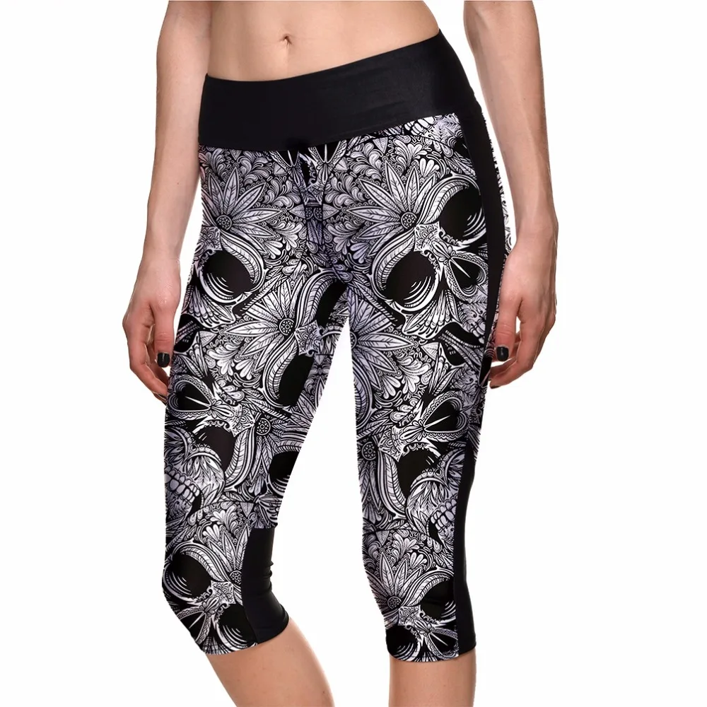 3 Patterns Grey Skull Grey Women Slacks Floral Harajuku Elastic S To 4xL Plus Size Fitness Capris
3 Patterns Grey Skull Grey Women Slacks Floral Harajuku Elastic S To 4xL Plus Size Fitness Capris