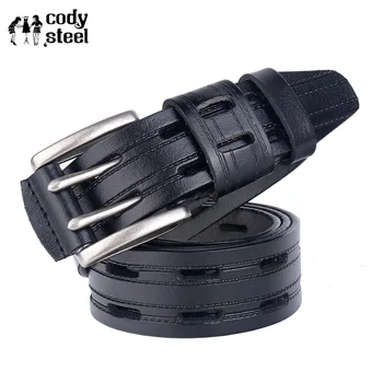 Cody Steel Belts Men Cow Split Leather Smooth Buckle Brand Belts For Male Fashion Embossed Luxury Belts Male High Quality
Cody Steel Belts Men Cow Split Leather Smooth Buckle Brand Belts For Male Fashion Embossed Luxury Belts Male High Quality