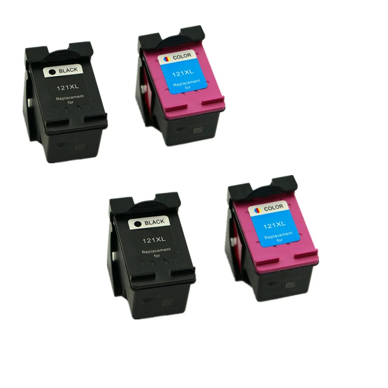 4pk ink cartridge for HP 121XL 121 Black + Color ink cartridge 2568 4280 4288 PS C4680 C4650 C4640 D2660 D2563 printer for hp121
4pk ink cartridge for HP 121XL 121 Black + Color ink cartridge 2568 4280 4288 PS C4680 C4650 C4640 D2660 D2563 printer for hp121