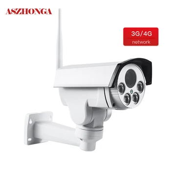 Wireless 3G 4G SIM Card PTZ IP Camera Outdoor Security Surveillance 1080P HD 5X Zoom WiFi Camera 50M IR Night Vision Bullet Cam
Wireless 3G 4G SIM Card PTZ IP Camera Outdoor Security Surveillance 1080P HD 5X Zoom WiFi Camera 50M IR Night Vision Bullet Cam