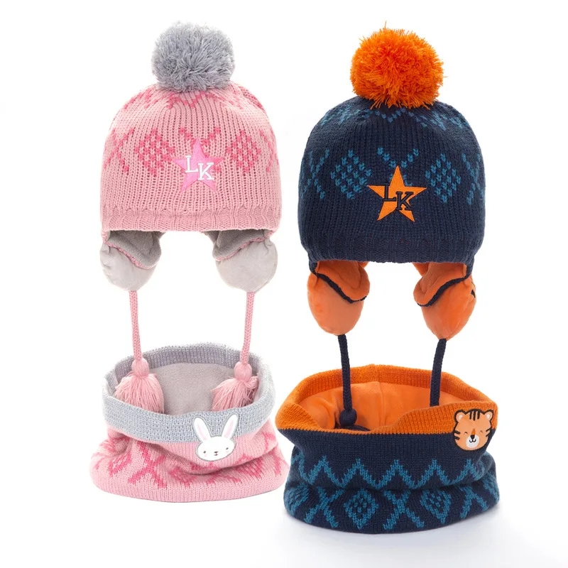 2019 Kocotree Kids Winter Hat Scarf Set For Children Warm Winter Beanies Knitted Hat 2-5 Years Old Boys And Girls
2019 Kocotree Kids Winter Hat Scarf Set For Children Warm Winter Beanies Knitted Hat 2-5 Years Old Boys And Girls