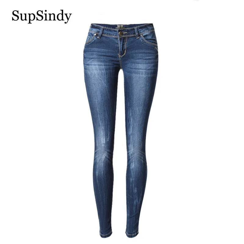 SupSindy Women jeans Tie Dye vintage Low-waist Wild Slim Elastic stretch skinny jeans for women Pencil pants denim trousers blue
SupSindy Women jeans Tie Dye vintage Low-waist Wild Slim Elastic stretch skinny jeans for women Pencil pants denim trousers blue
