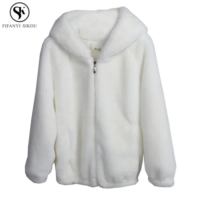 Autumn Winter Women Thicken Hoodies Soft Hairy Zipper Sweatshirt women's Loose Plus size Coat Casual Warm Hoodie Female LGP756
Autumn Winter Women Thicken Hoodies Soft Hairy Zipper Sweatshirt women's Loose Plus size Coat Casual Warm Hoodie Female LGP756