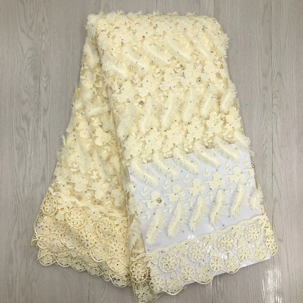Feather style African Lace Fabric 2018 High Quality Nigerian Lace Fabric With Stones Embroidery Tulle French Lace SML8718-03
Feather style African Lace Fabric 2018 High Quality Nigerian Lace Fabric With Stones Embroidery Tulle French Lace SML8718-03