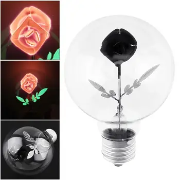 G80 Dazzle Color Bubble-Rose Light Bulb 3D Decoration with 360 Degree Luminescence Angle for Bar/Restaurant/Home Night Light
G80 Dazzle Color Bubble-Rose Light Bulb 3D Decoration with 360 Degree Luminescence Angle for Bar/Restaurant/Home Night Light