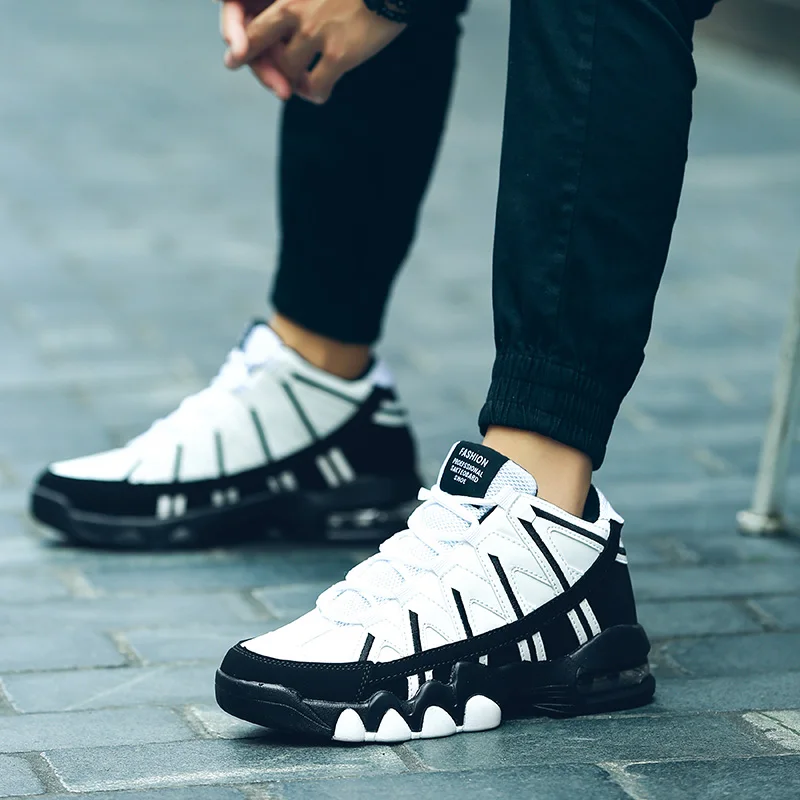 New Women's Air Cushion Basketball Shoes Men Jordan Retro Boots Breathable Outdoor Sneakers Basket Homme Non-slip Training Shoes
New Women's Air Cushion Basketball Shoes Men Jordan Retro Boots Breathable Outdoor Sneakers Basket Homme Non-slip Training Shoes