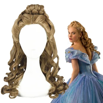 2015!! Cinderella Wig Cospla Role Play yHalloween Film Movie Sandy Princess Synthetic Hair Bun
2015!! Cinderella Wig Cospla Role Play yHalloween Film Movie Sandy Princess Synthetic Hair Bun