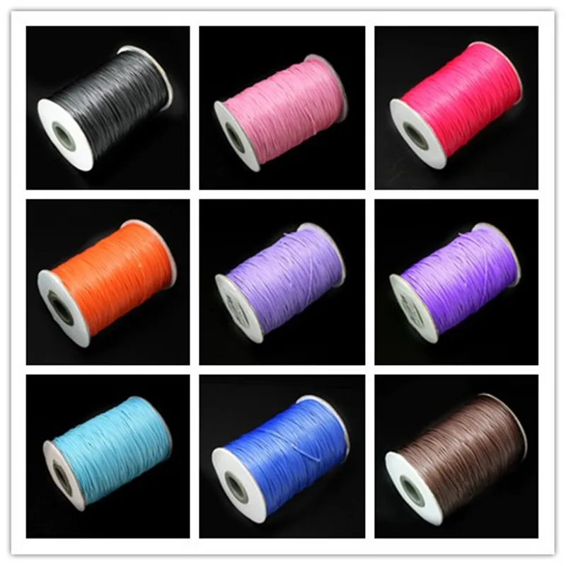 High Quality Approx 1MM 160m/roll Waxed Cotton Cord Beading rope/thread/wire Jewelry findings for DIY Fashion Bracelet Necklace
High Quality Approx 1MM 160m/roll Waxed Cotton Cord Beading rope/thread/wire Jewelry findings for DIY Fashion Bracelet Necklace
