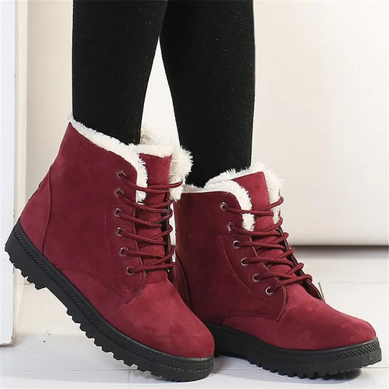 ELGEER Fashion warm snow boots 2018 heels winter boots new arrival women ankle boots women shoes Sneakers Fashionable boots
ELGEER Fashion warm snow boots 2018 heels winter boots new arrival women ankle boots women shoes Sneakers Fashionable boots