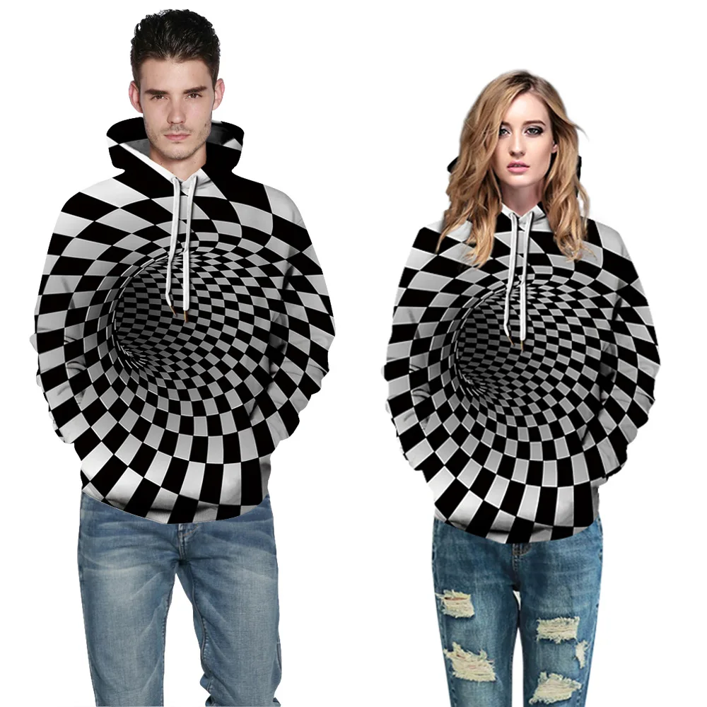 Women Friend 2019 Spring Hoodies Leisure Fashion Streetwear Printing Stripe Vortex Pullover polyester Plus size Coupuple Clothes 
Women Friend 2019 Spring Hoodies Leisure Fashion Streetwear Printing Stripe Vortex Pullover polyester Plus size Coupuple Clothes