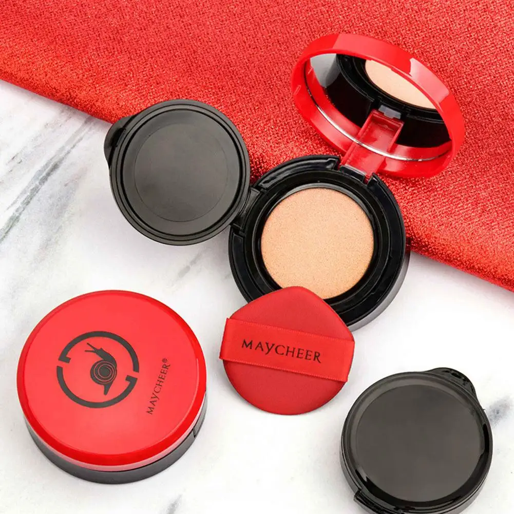 2Pcs Snail Air Cushion CC Cream Concealer Moisturizing Foundation Women Face Whitening Makeup Foundation Powder Beauty Cosmetic
2Pcs Snail Air Cushion CC Cream Concealer Moisturizing Foundation Women Face Whitening Makeup Foundation Powder Beauty Cosmetic