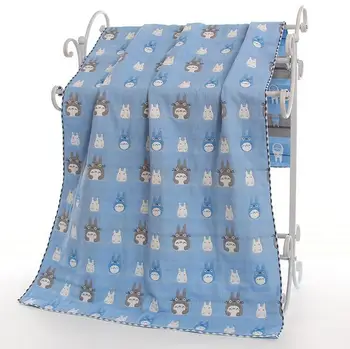 140X70cm pink/blue 100% Cotton 6 layers gauze totoro towel blanket soft bath towel large beach towel adult home towel kids
140X70cm pink/blue 100% Cotton 6 layers gauze totoro towel blanket soft bath towel large beach towel adult home towel kids