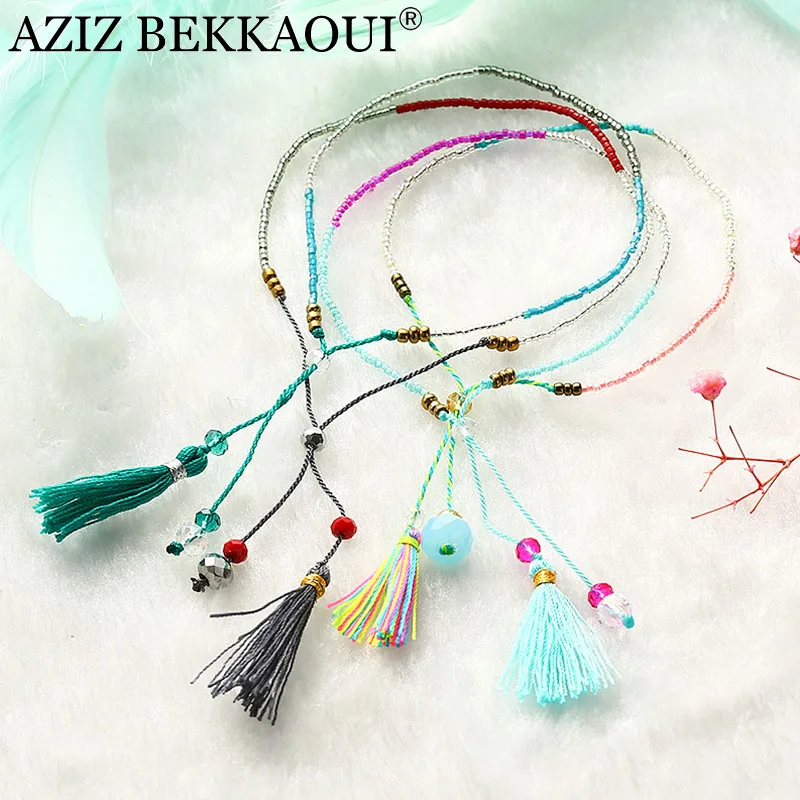 AZIZ BEKKAOUI Multilayer Beaded Bracelets For Women Bohemian Handmade Seed Beads Bracelet Friendship Boho Summer Jewelry
AZIZ BEKKAOUI Multilayer Beaded Bracelets For Women Bohemian Handmade Seed Beads Bracelet Friendship Boho Summer Jewelry