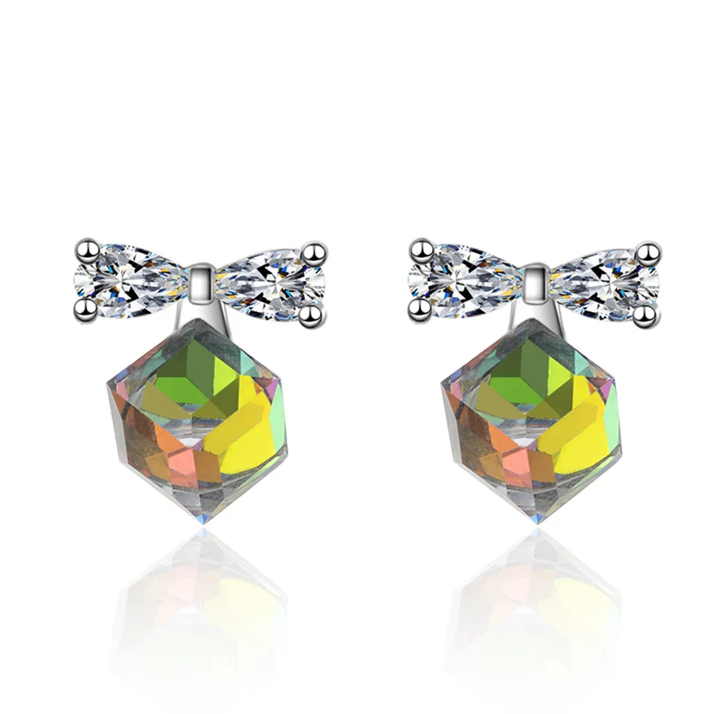 2019 new fashion luxury super flash crystal ladies creative earrings jewelry gift | Украшения и аксессуары