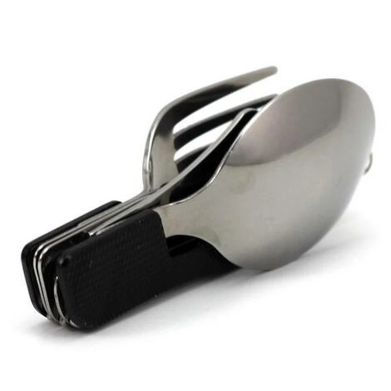 4 In 1 Folding Tableware Fork Knife&Bottle Mufti-function Outdoor Camping Picnic Tableware Stainless Steel Cutlery KC1435
4 In 1 Folding Tableware Fork Knife&Bottle Mufti-function Outdoor Camping Picnic Tableware Stainless Steel Cutlery KC1435