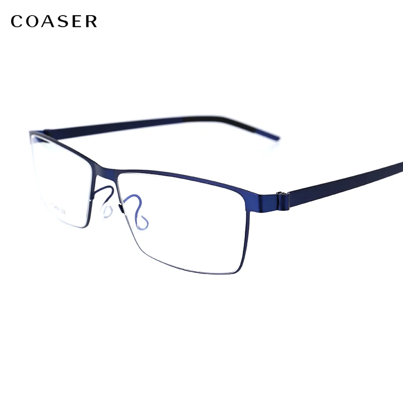 Germany IC Quality Stainless Steel metal frame Glasses Men Square Myopia prescription eyewear optical eyeglasses frame spectacle
Germany IC Quality Stainless Steel metal frame Glasses Men Square Myopia prescription eyewear optical eyeglasses frame spectacle