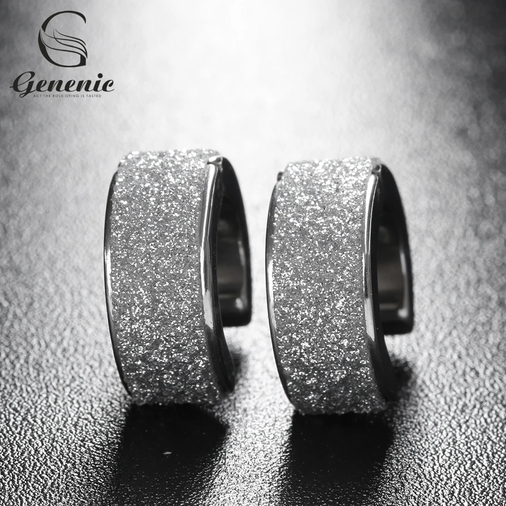 NEW Arrival Hot Punk Rock Hoop EarTitanium Steel Hoop Earrings Small Circle Silver Sand Earrings For Men Women Different Size
NEW Arrival Hot Punk Rock Hoop EarTitanium Steel Hoop Earrings Small Circle Silver Sand Earrings For Men Women Different Size