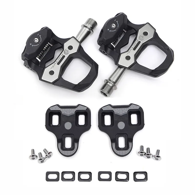 New Look Series Titanium axle Bike Pedals Sealed Bearing Carbon Fiber Body Ultralight Self Lock Pedal with Cleats for LOOK Keo
New Look Series Titanium axle Bike Pedals Sealed Bearing Carbon Fiber Body Ultralight Self Lock Pedal with Cleats for LOOK Keo