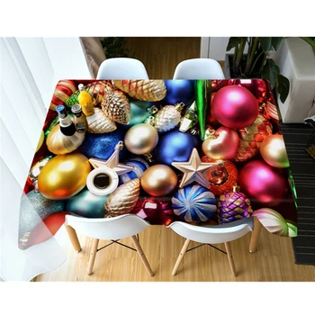 3d Tablecloth Merry Christmas Colorful Ball Pattern Washable Cotton Cloth Thicken Rectangular and Round Wedding Manteles
3d Tablecloth Merry Christmas Colorful Ball Pattern Washable Cotton Cloth Thicken Rectangular and Round Wedding Manteles