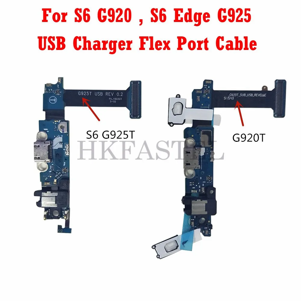 Гибкое зарядное устройство hkfatel для Samsung Galaxy S6 G920 G920F G920A Edge G925 G925F Micro USB разъем